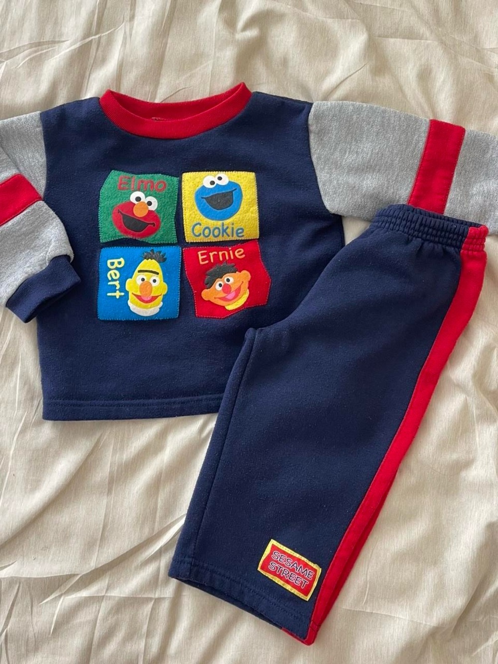 Vintage Sesame Street Sweater Set
